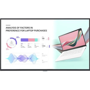 LG 98UH5J-H 98" Class 4K UHD Digital Signage &amp; Conference Room LED Display