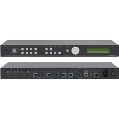 Kramer VS-44DT 4x4 4K60 4:2:0 HDMI/HDBaseT Extender with PoE Matrix Switcher