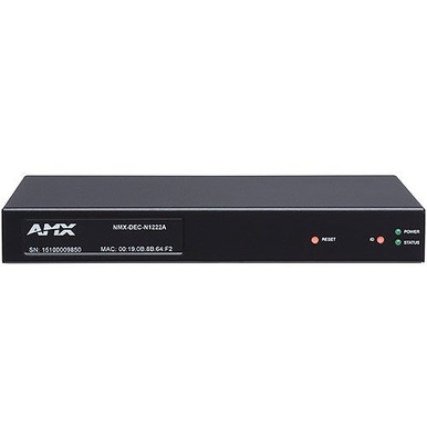 AMX FGN1222A-SA Series Stand Alone Minimal Proprietary Compression Video Over IP Decoder