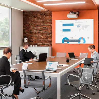 Da-Lite 46 x 73.5" IDEA Magnetic Whiteboard Projection Screen