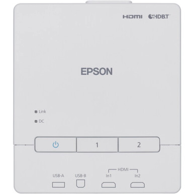 Epson PowerLite 800F 5000-Lumen HD Ultra-Short Throw Laser 3LCD Projector White