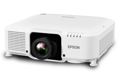 Epson Pro L1060WNL WXGA 1080p 3LCD Projector 6000 Lumens White
