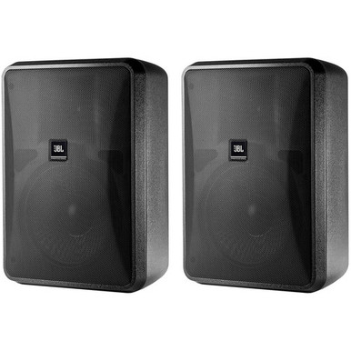 JBL Professional CONTROL28-1-BLK High Output Indoor/Outdoor Background/Foreground Speaker