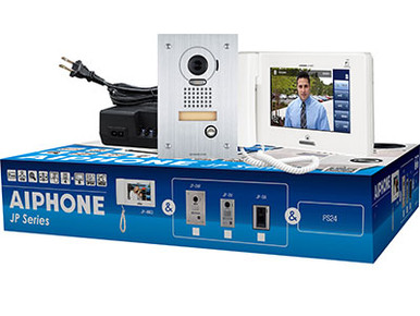 Aiphone JPS-4AEDF 7" Touchscreen Flush Video Intercom Set