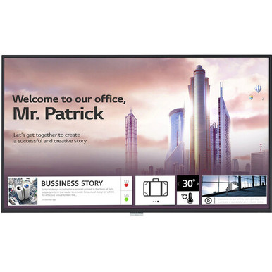 LG UH5F-H 49" Class 4K UHD Digital Signage & Conference Room Smart IPS LED Display