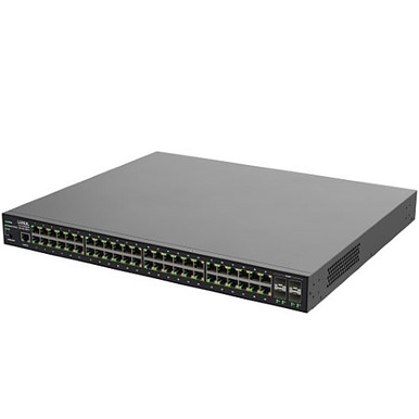 Luxul SW-515-48P-F Pro 2 SW Series 48 PoE+ 4-SFP Ports, 1GB L2/L3 Managed Switch, US Power Cord, 740W