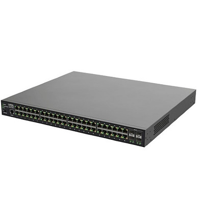 Luxul SW-615-48P-F Pro 2 SW Series 48 PoE+ 4-SFP+ Ports, 1GB L2/L3 Managed Switch, US Power Cord, 740W