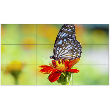 NEC UN552VS-TMX9P 55" LED Backlit Ultra Narrow Bezel 3x3 Video Wall Bundle