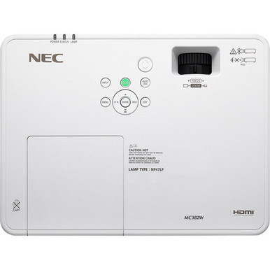 NEC Display NP-MC382W LCD Projector 720p HDTV 16:10