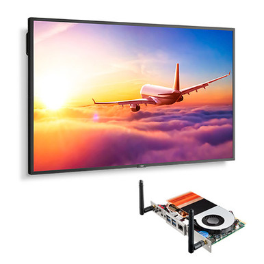 NEC P495-PC5 Series 49" Class 4K UHD Commercial IPS LED Display with Integrated Intel Coffee Lake SDM PC