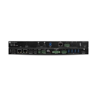 Atlona AT-OME-CS31-SA-C Three-Input USB-C and HDMI Switcher, Mixer Amplifier, and USB Hub