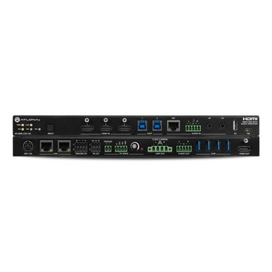 Atlona AT-OME-CS31-SA Omega Three-Input Switcher for HDBaseT™ and HDMI Signals, Mixer Amplifier and USB Hub