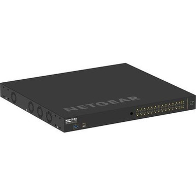 Netgear GSM4230UP M4250-26G4F-PoE++ AV Line 24x1G Ultra90 PoE++ 802.3bt 1,440W 2x1G and 4xSFP Managed Switch