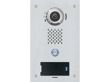 Aiphone IX-DVF-P IP Addressable Video Door Station with Card Reader for the IX Series