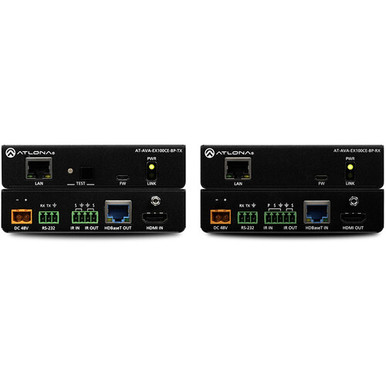 Atlona AT-AVA-EX100CE-BP-KIT Avance 4K HDMI Transmitter and Receiver Kit with Bidirectional Power