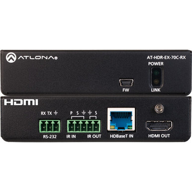 Atlona AT-HDR-EX-70C-RX 4K HDR HDMI over HDBaseT Receiver (230')