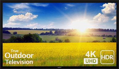 Sunbrite SB-P2-65-4K-BL 65" 4K Ultra HD Full Sun Outdoor TV, 1000 Nits, Pro Series 2