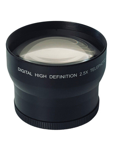 Digital Concepts 2X 62mm Deluxe Telephoto Conversion Lens Kit with Adapter Rings (PN: 2662T)