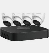 Dahua N444L42A E-VU IP Kit - 4-CH NVR + 4 x 4MP Entry Level Cameras, 2T