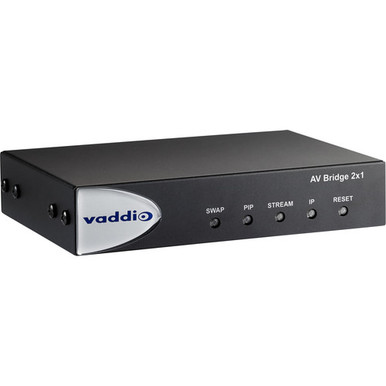 Vaddio 999-8250-000 AV Bridge 2x1 Lecture Capture Device