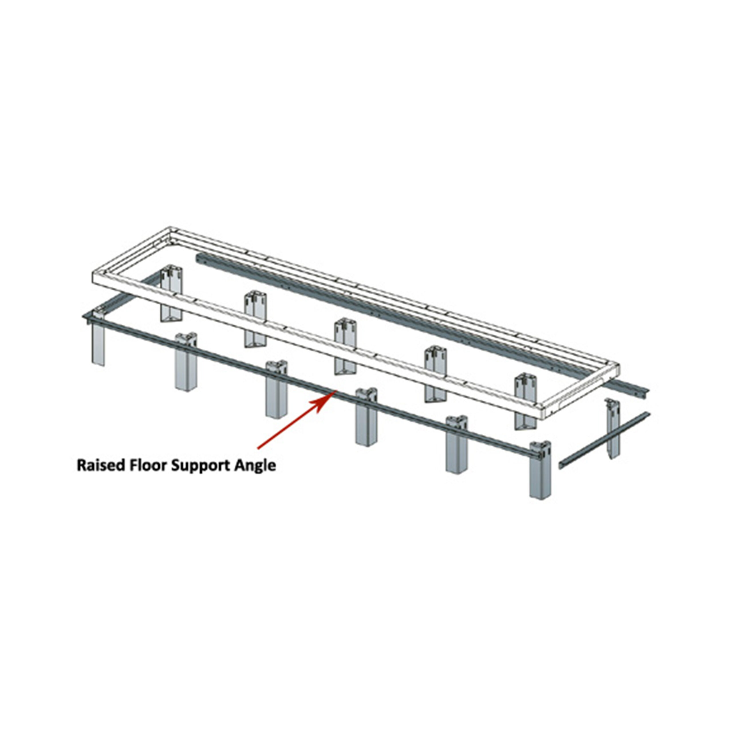 3 BAY WMRK FLOOR ANGLES(PR)