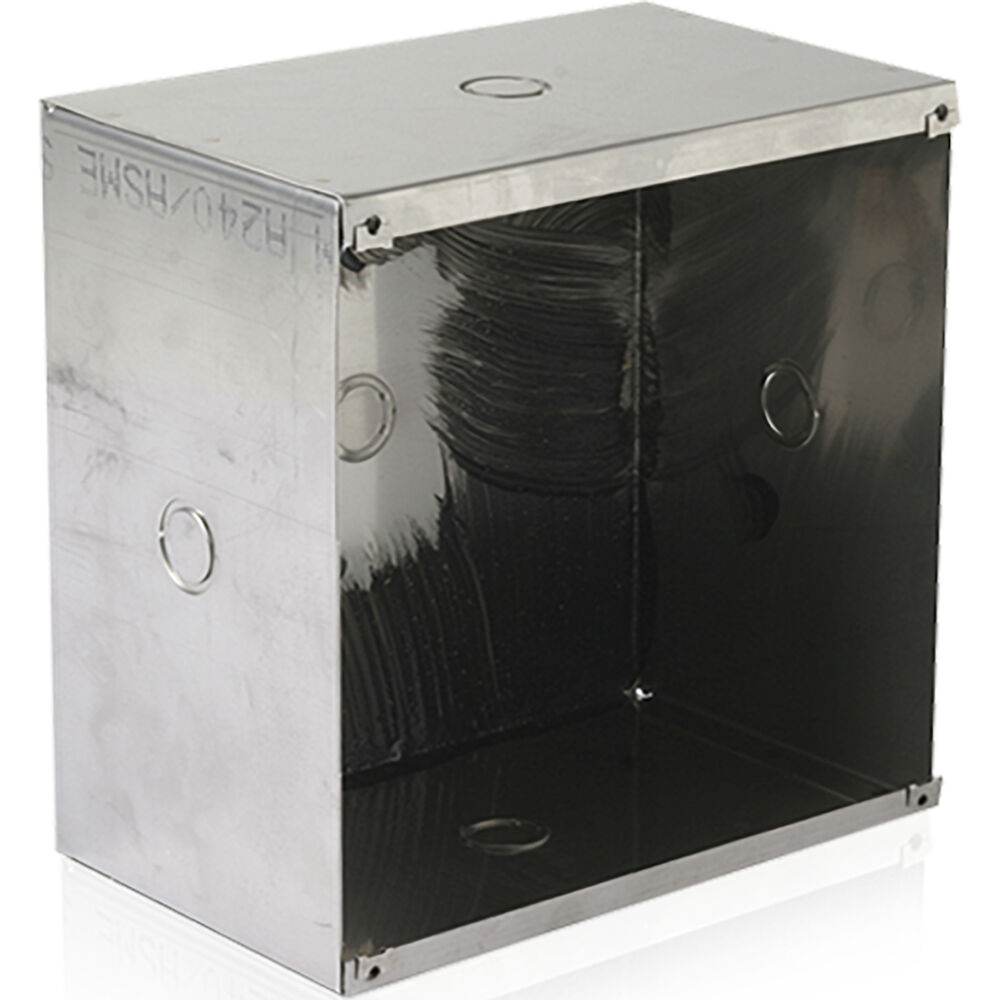 Recessed Stainless Steel Enclosure for VP161