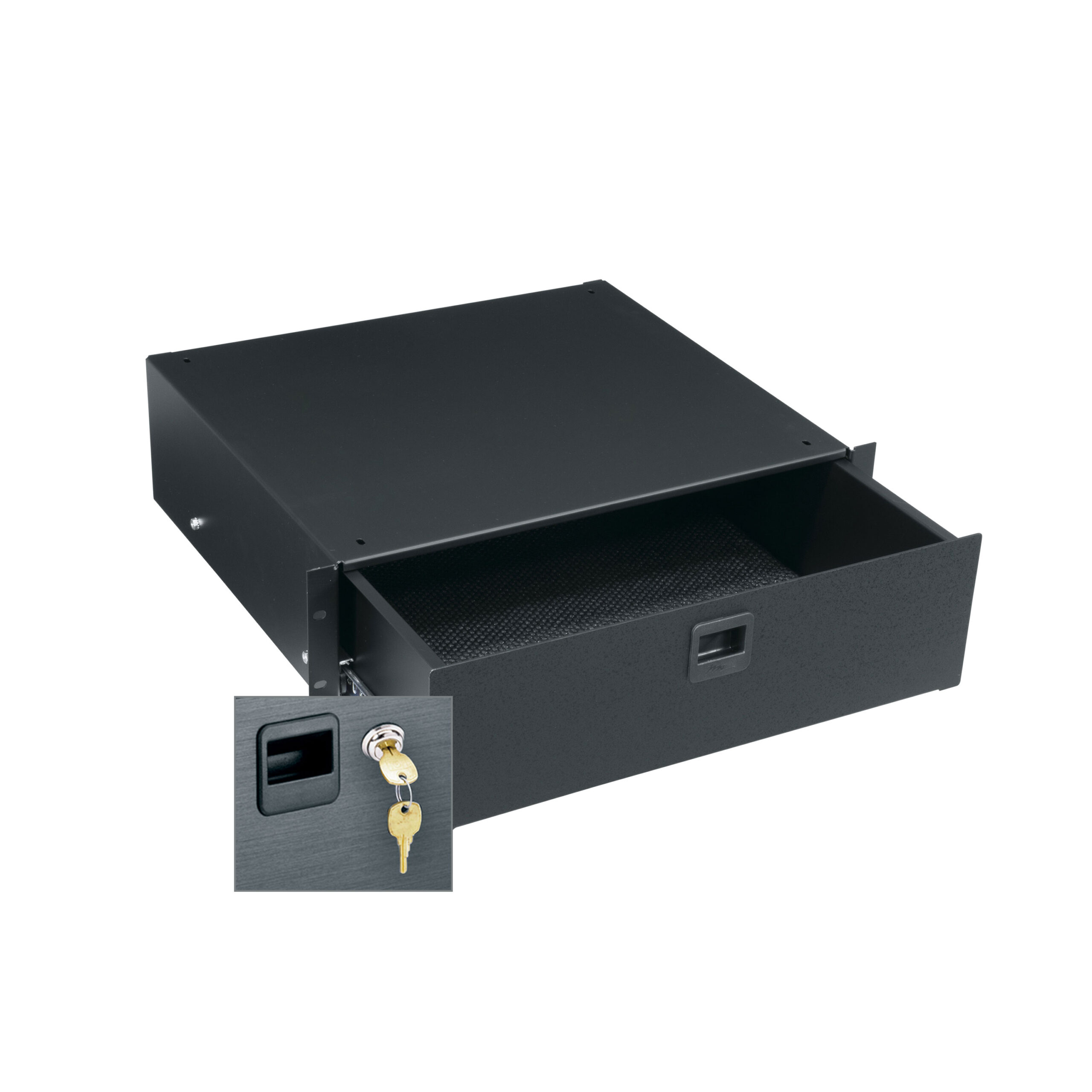3SP TEXT DRAWER W/LOCK
