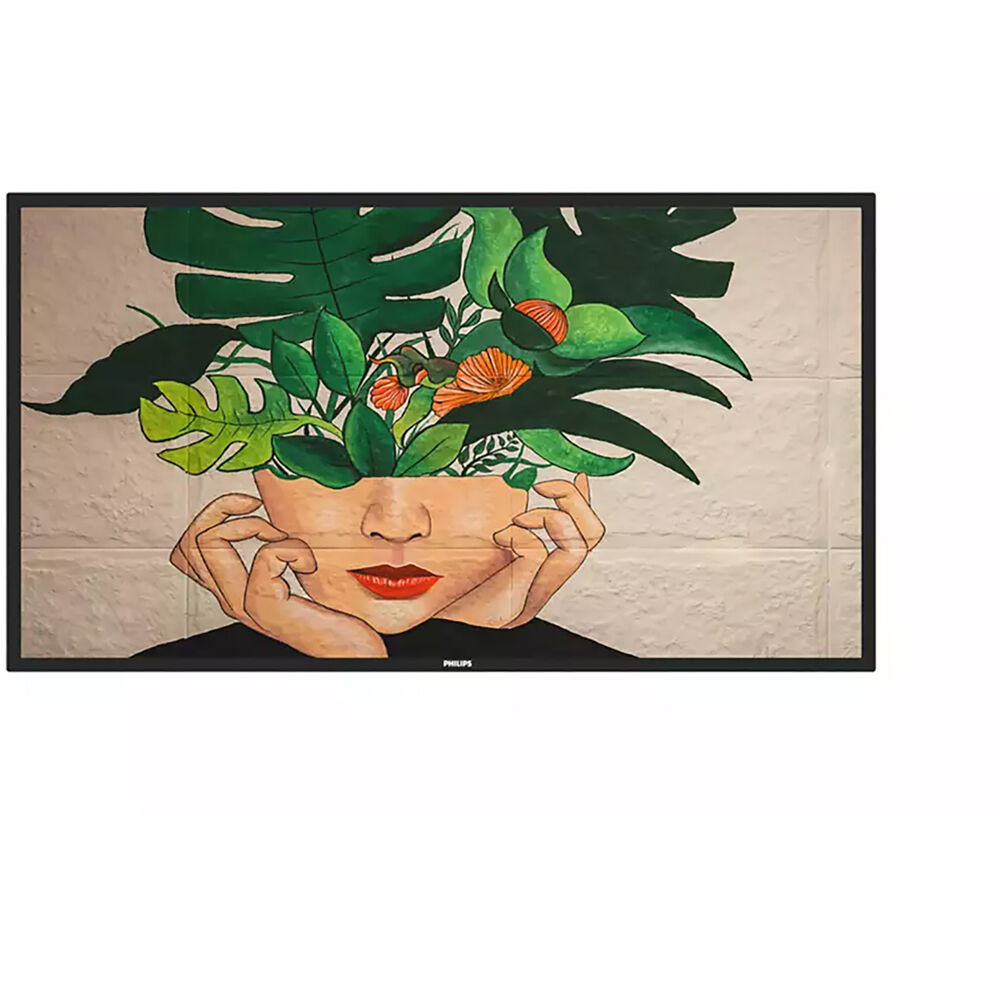 50" Commercial 24/7 Display, UHD (3840x2160), 500cd/m2, Android SoC.
