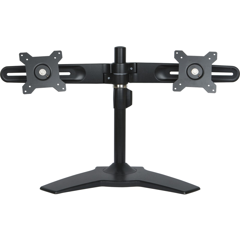 Dual Monitor Stand TAA Compl SuppORTS LCD 17"to24" LESS THAN 33LBS P/ARM