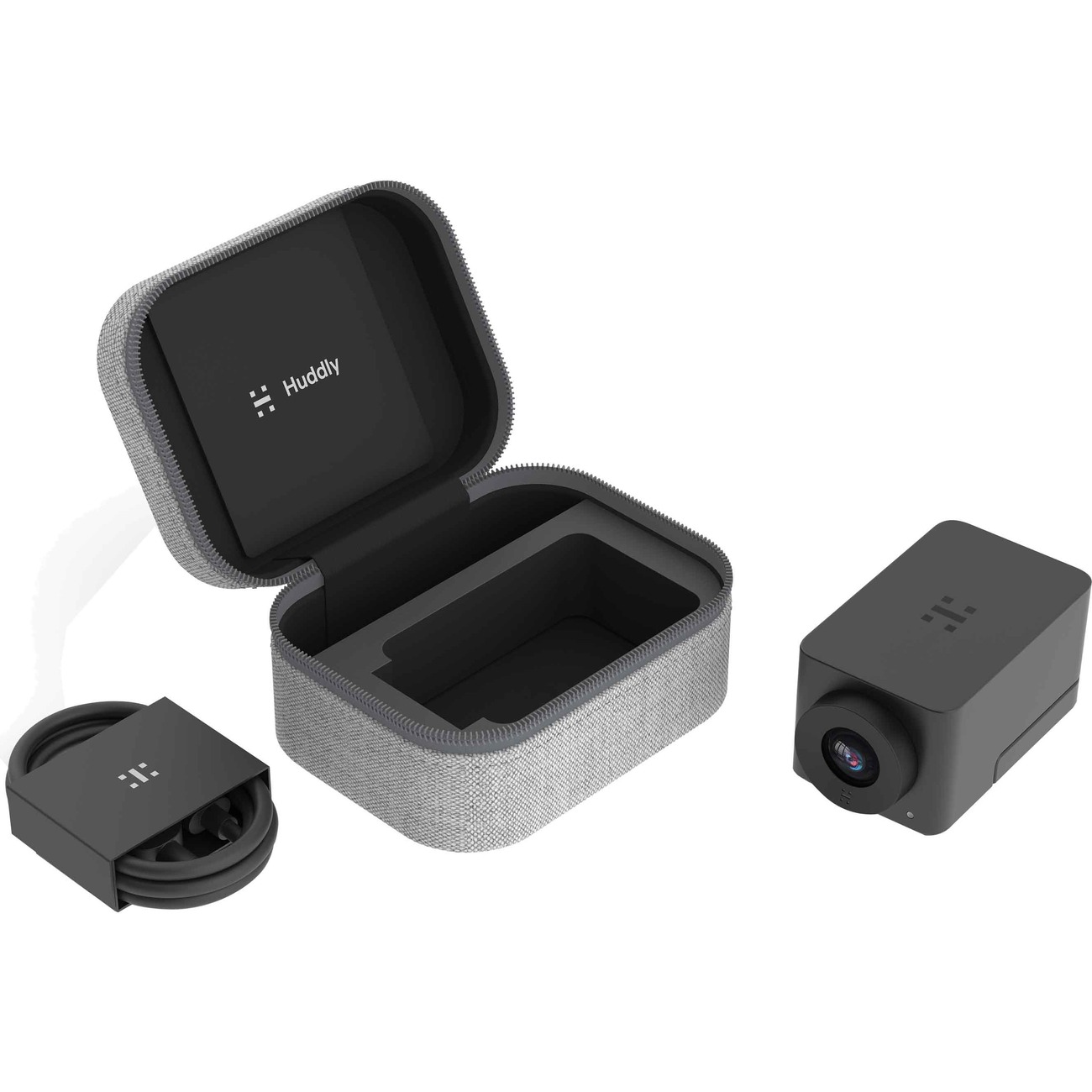 Huddly ONE, Work From Anywhere Kit incl.Travel Case, 0.6m &amp; 2m Cable