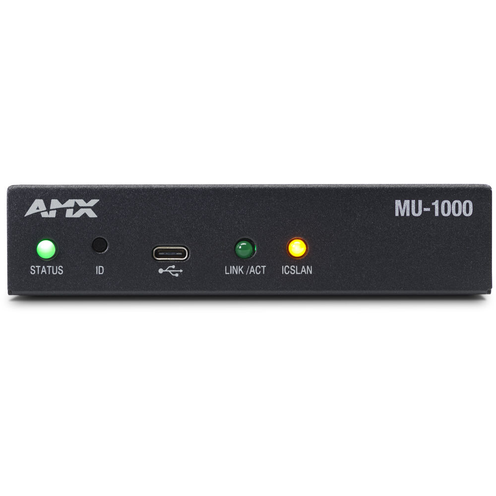 AMX MUSE Controller MU-1000 PoE and ICSLan port