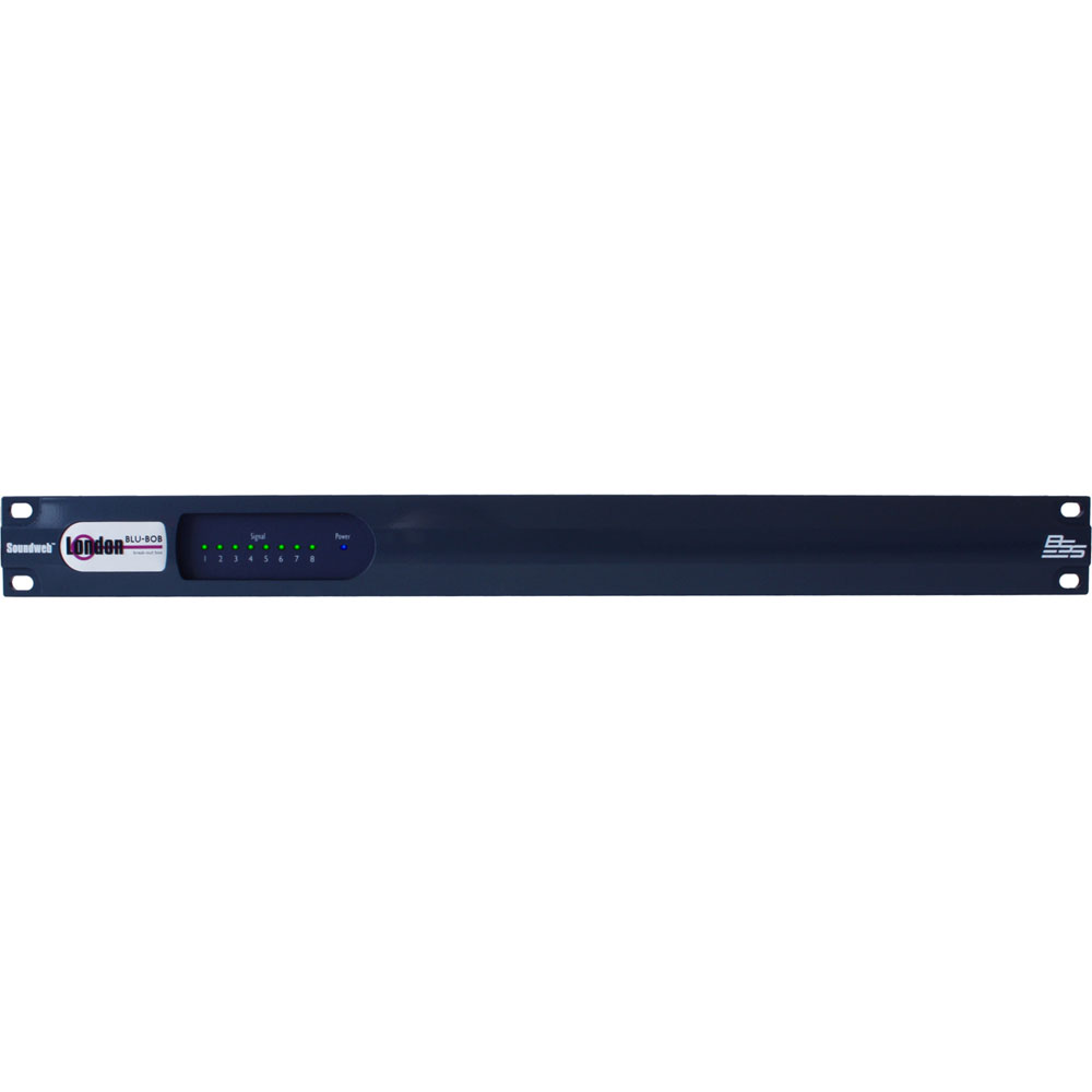 BLU-BOB2 8-channel analog break-out box w/ BLU link (rack mount)