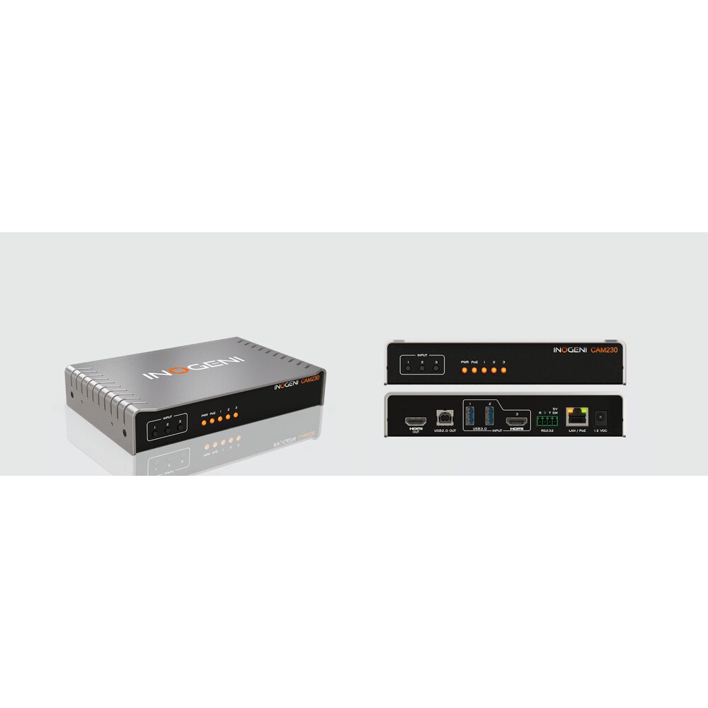 Inogeni CAM230 Switch 1 of 3 USB/HDMI cameras to USB or HDMI