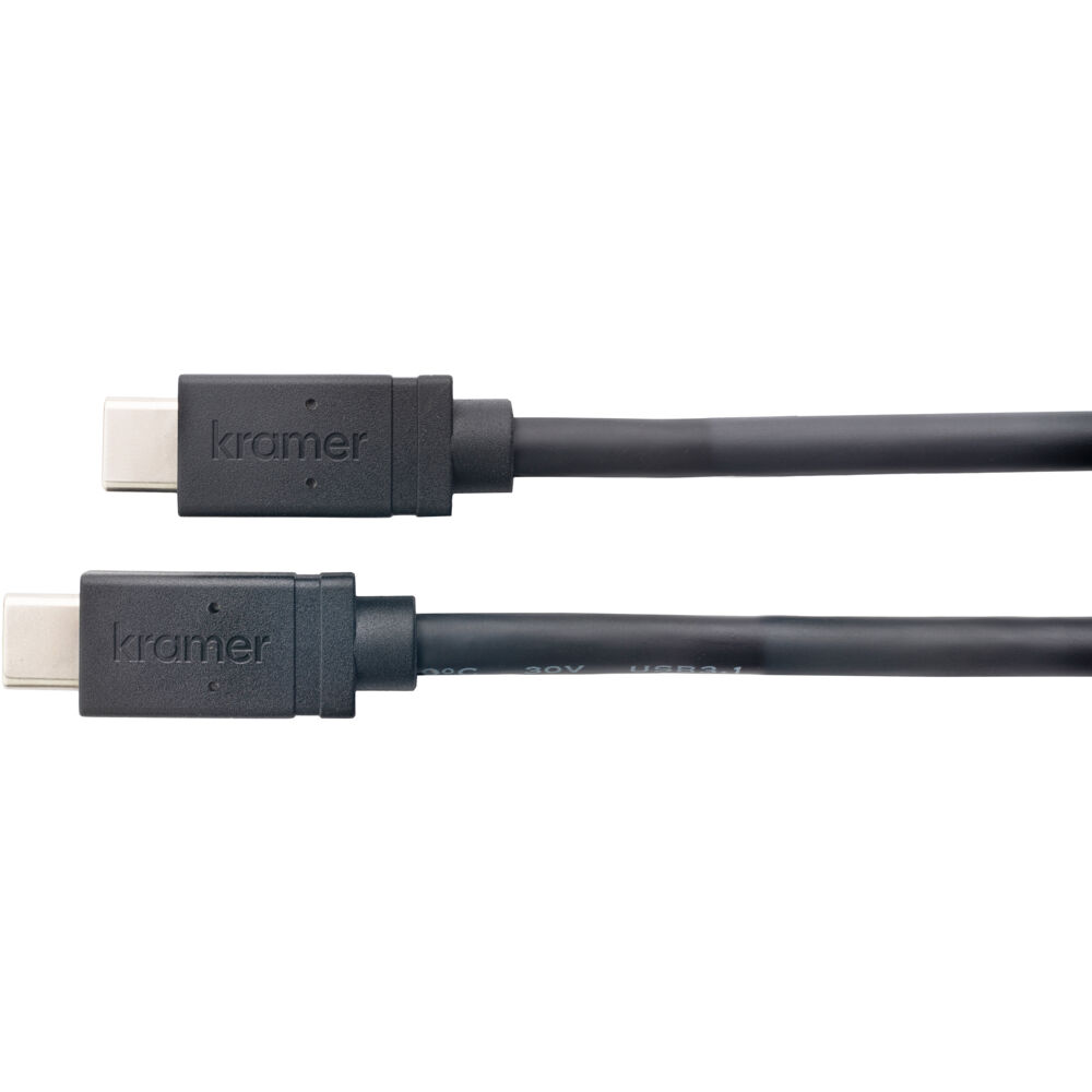 USB 3.1 C(M) to C(M) GEN-2,20V/3A Active Cable-10ft