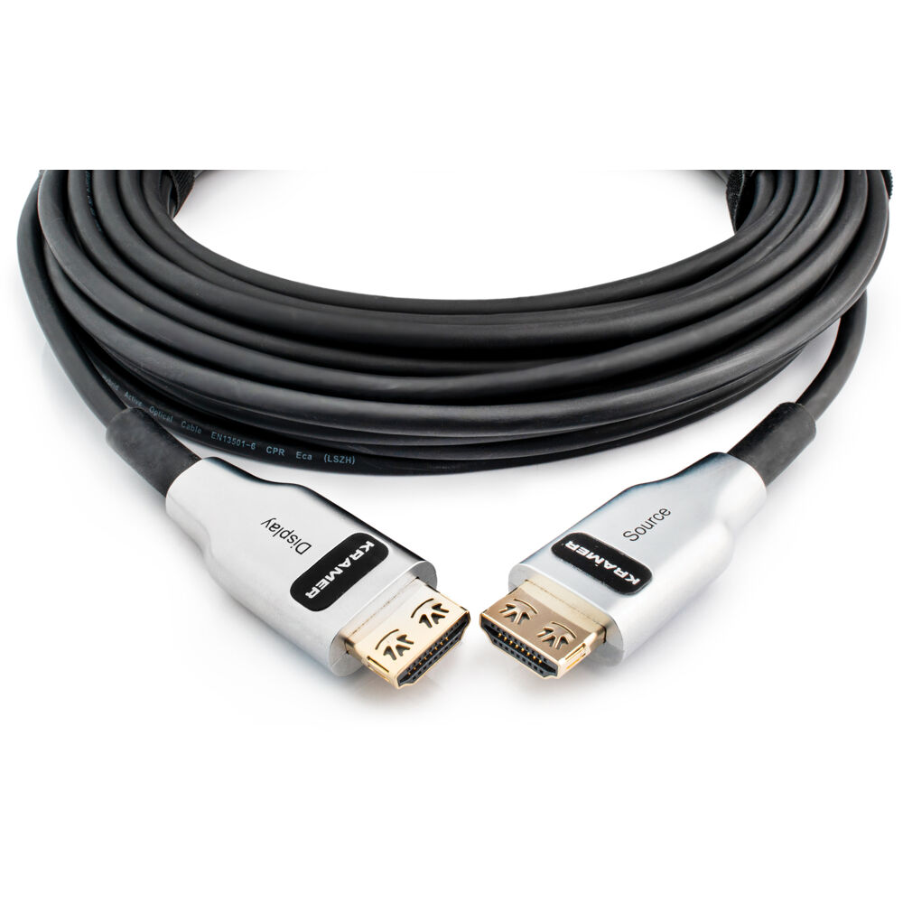 Fiber Optic Plenum rated - Ultra High speed HDMI cable-164ft