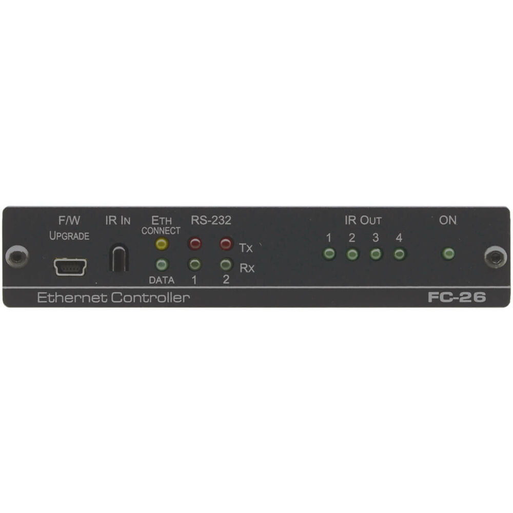 Ethernet to IR/Serial 4/2-port I/O protocol convertor