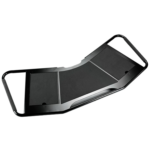 Fusion Large Height-Adjustable Shelf, Black