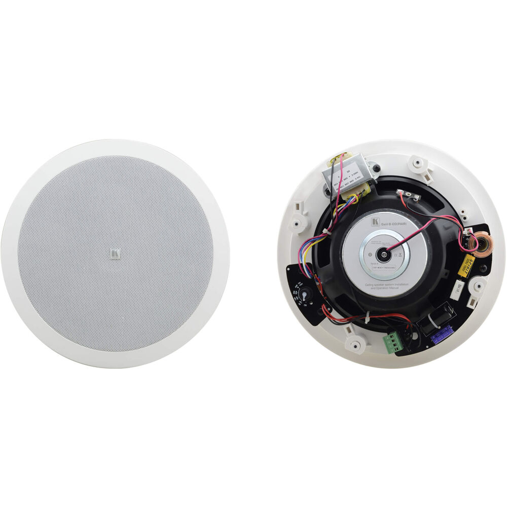 8-Inch, 2-Way Open-Back Ceiling Speakers