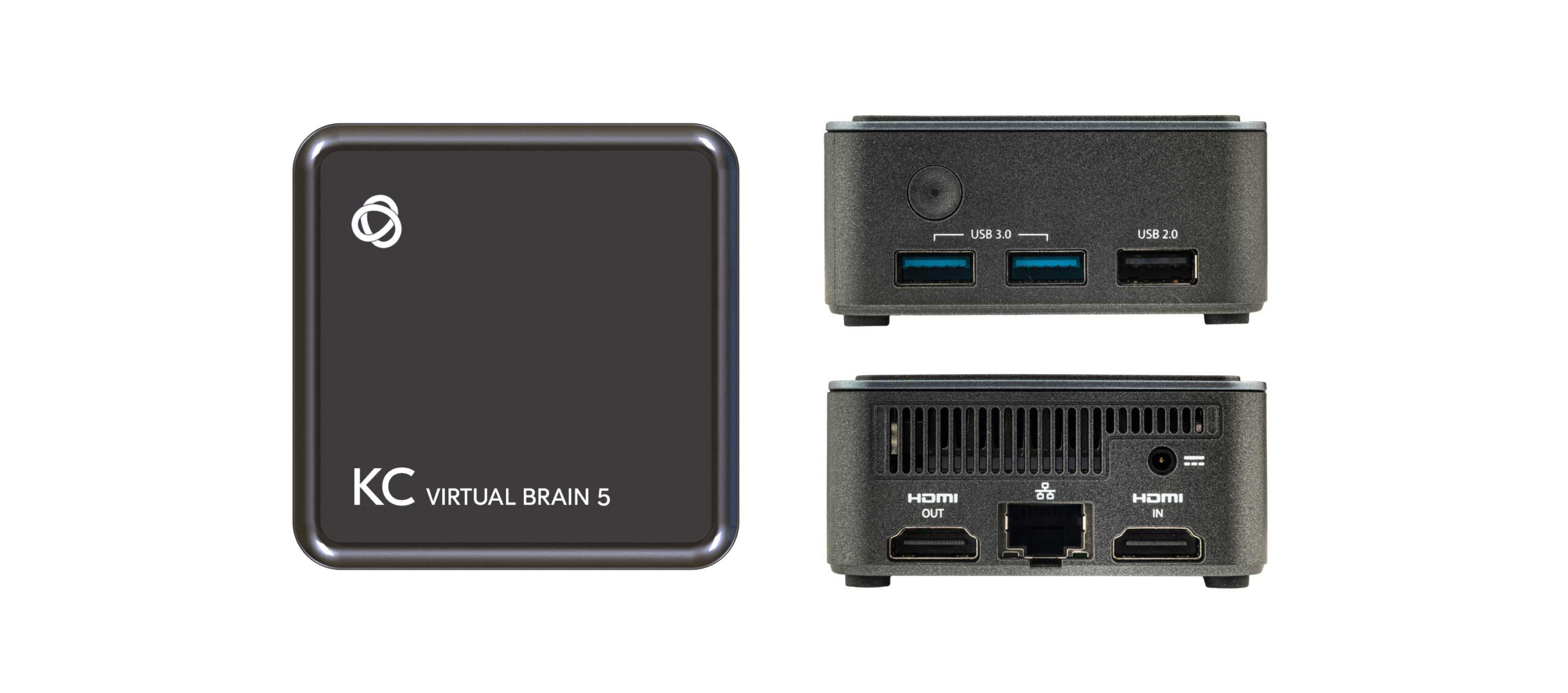 Hardware Platform with 5 Instances of Kramer BRAINware, Black