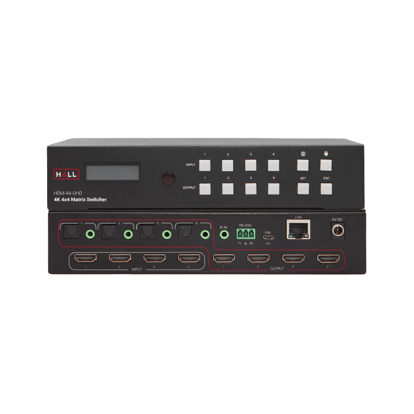 HDMI Matrix Switch 4X4- UHD