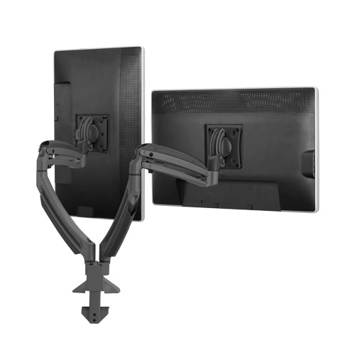 K1 Desk Mount Dual Display Dual 2L Arms