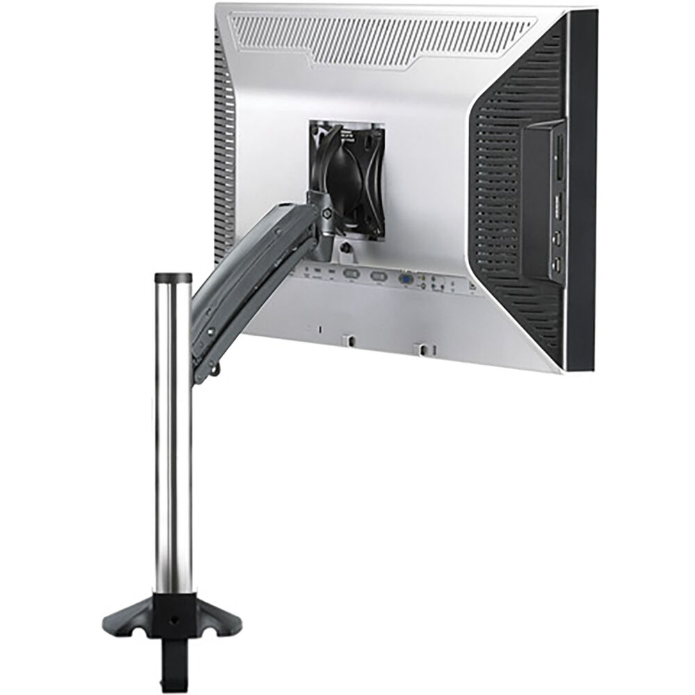 K1 CLMN mount single display 1L arm silver
