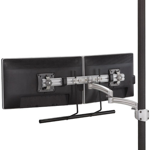 K2 POLE MNT DUAL DISP 2L ARM H-ARRAY,SLV