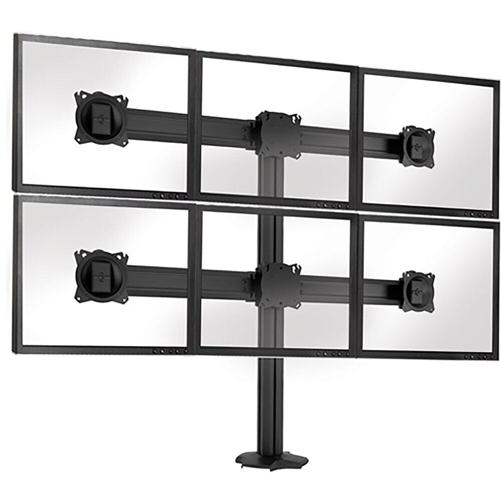 ADJ ARRAY SIX (3X2) GROMMET, BLK