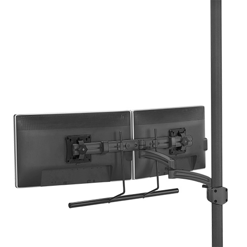 Kontour K2P Dynamic Pole Mount, Dual Monitor Array