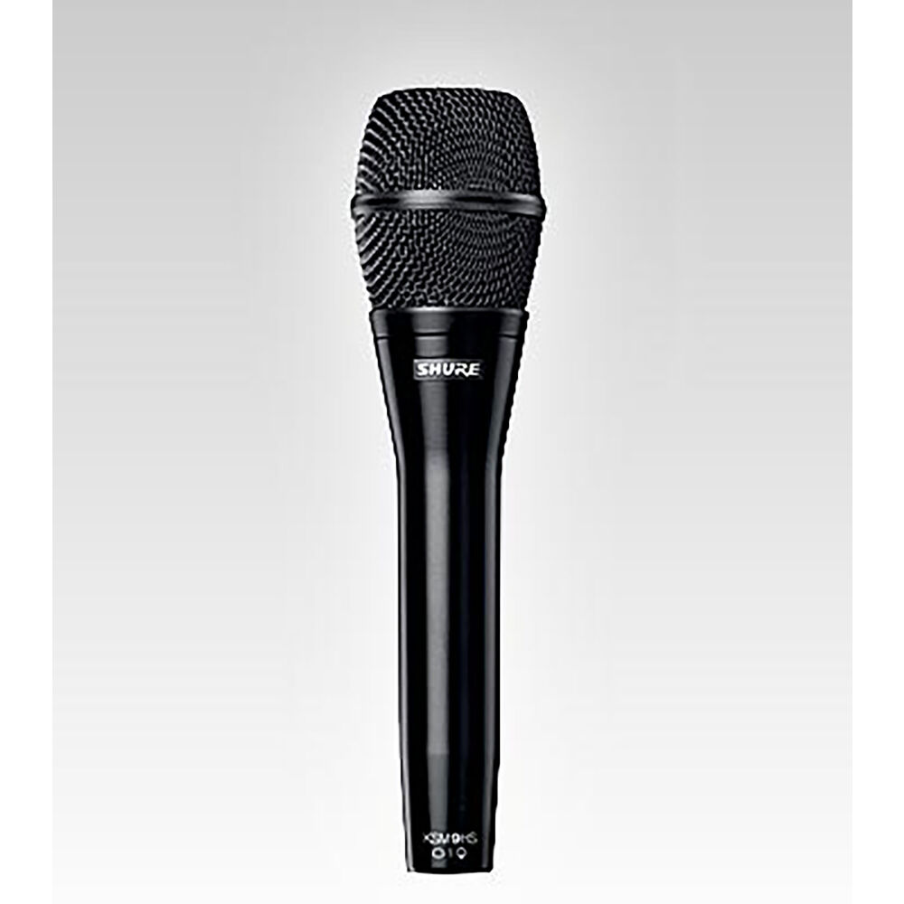 Dual Pattern (Hypercardioid/Subcardioid) Condenser Handheld Vocal Microphone-Black