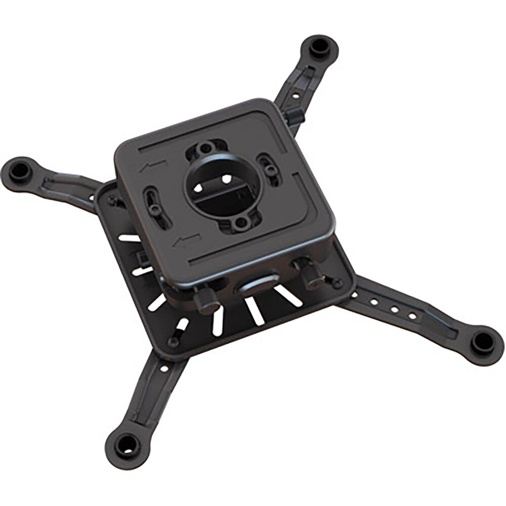 Mustang Pro Projector Mount 70lbs Micro Adjustments Security Lock Black