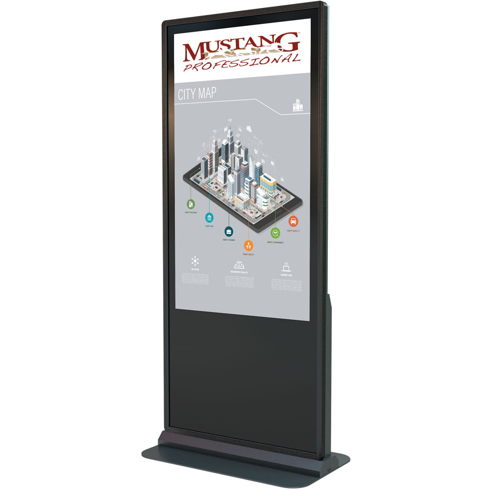 55" Indoor Back to Back Touch Kiosk w/Android