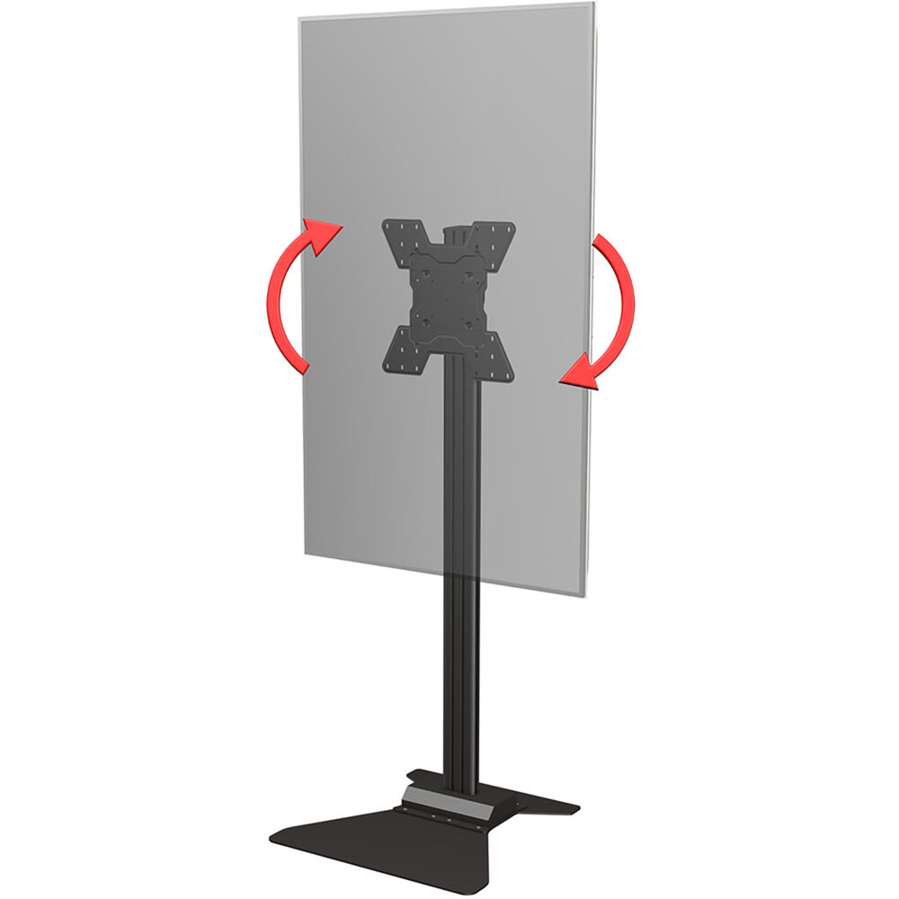 Mustang Pro Floor Stand 400x400 150lbs Landscape/Portrait on the Fly