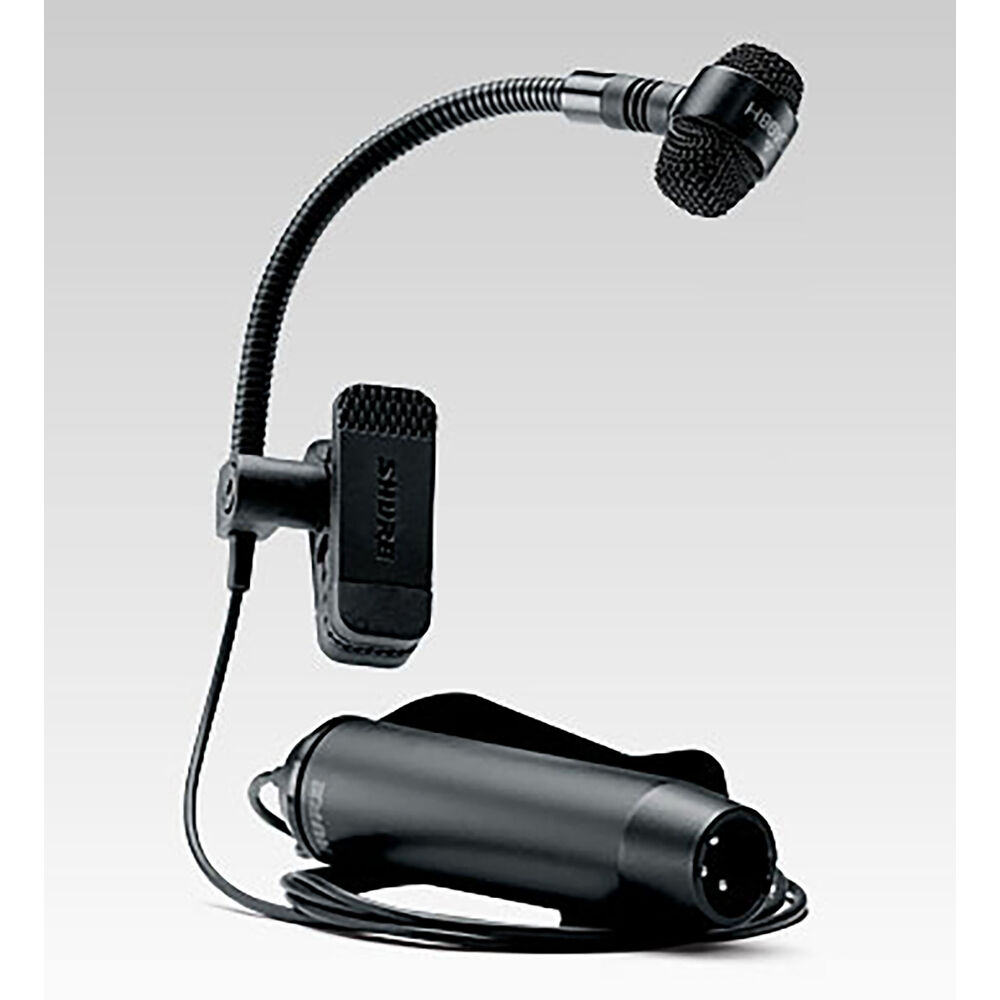 Cardioid condenser gooseneck instrument  microphone - XLR-XLR